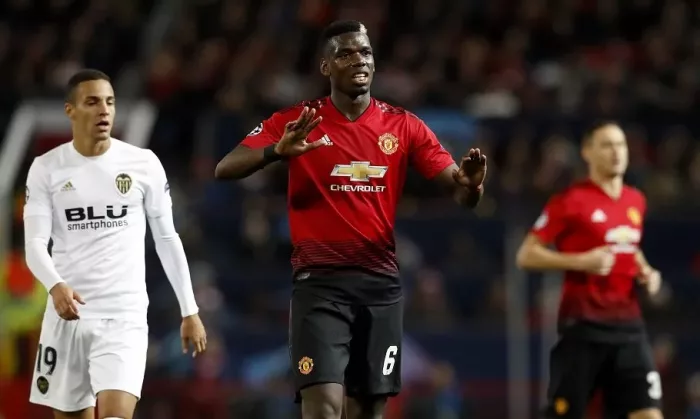 Pogba tilbake fra start mot Valencia Pogba tilbake fra start mot Valencia