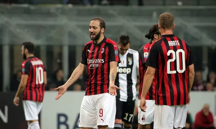 Higuain AC Milan Higuain AC Milan