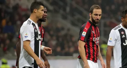 Ronaldo Higuain juventus milan