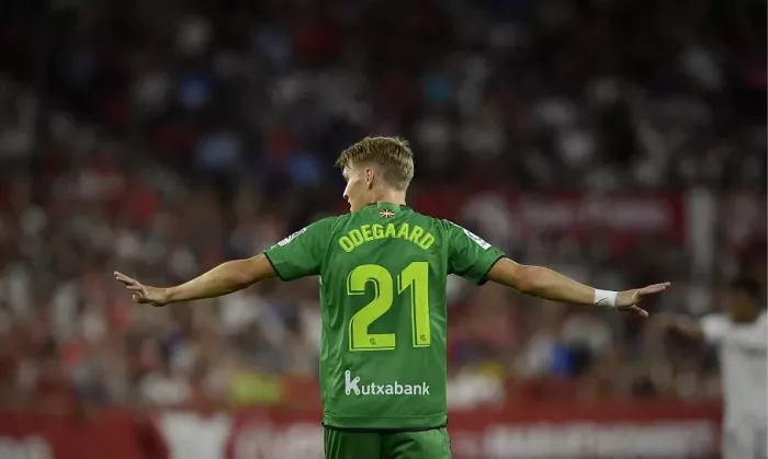 Martin Ødegaard Real Sociedad - Nordiske spillerei de fem største ligaene Martin Ødegaard Real Sociedad - Nordiske spillerei de fem største ligaene