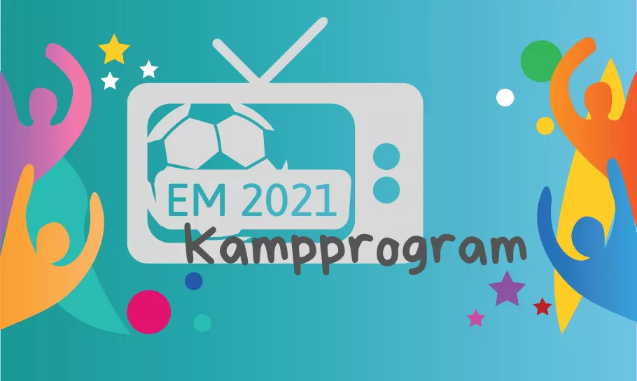 Kampprogram og sendeskjema for EM 2021