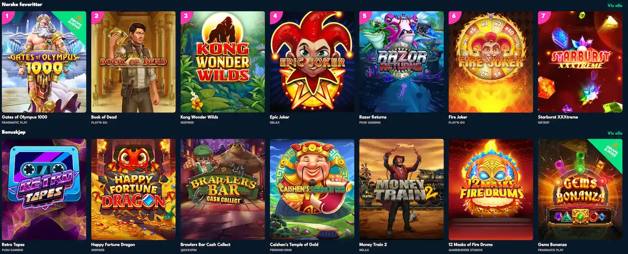 rocket riches spillutvalg